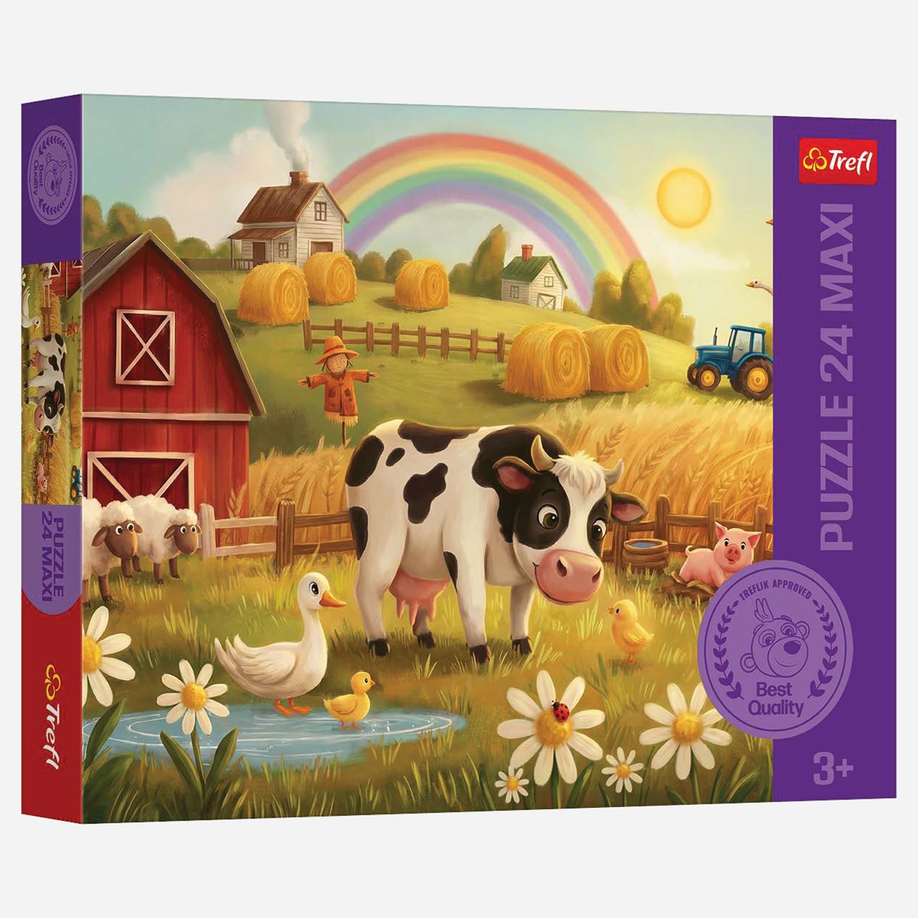 Puzzle Maxi Ferma (24 Piese) - Trefl