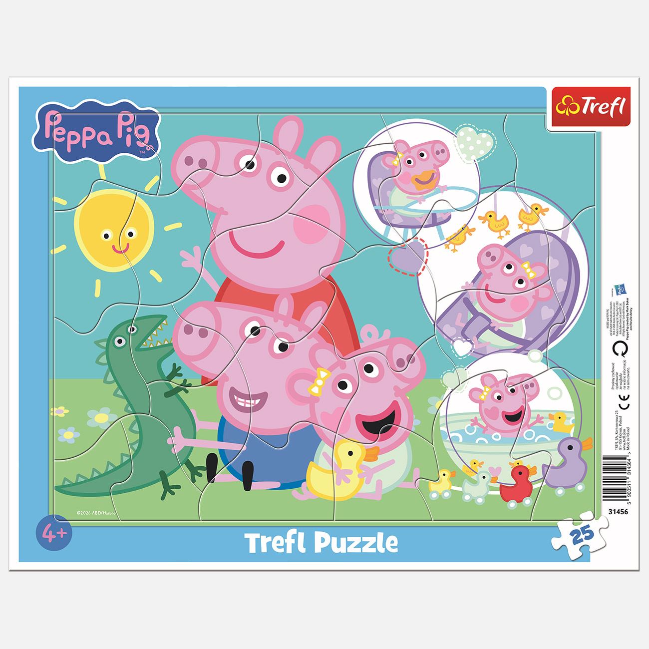 Puzzle Familia Peppa (25 Piese) - Trefl