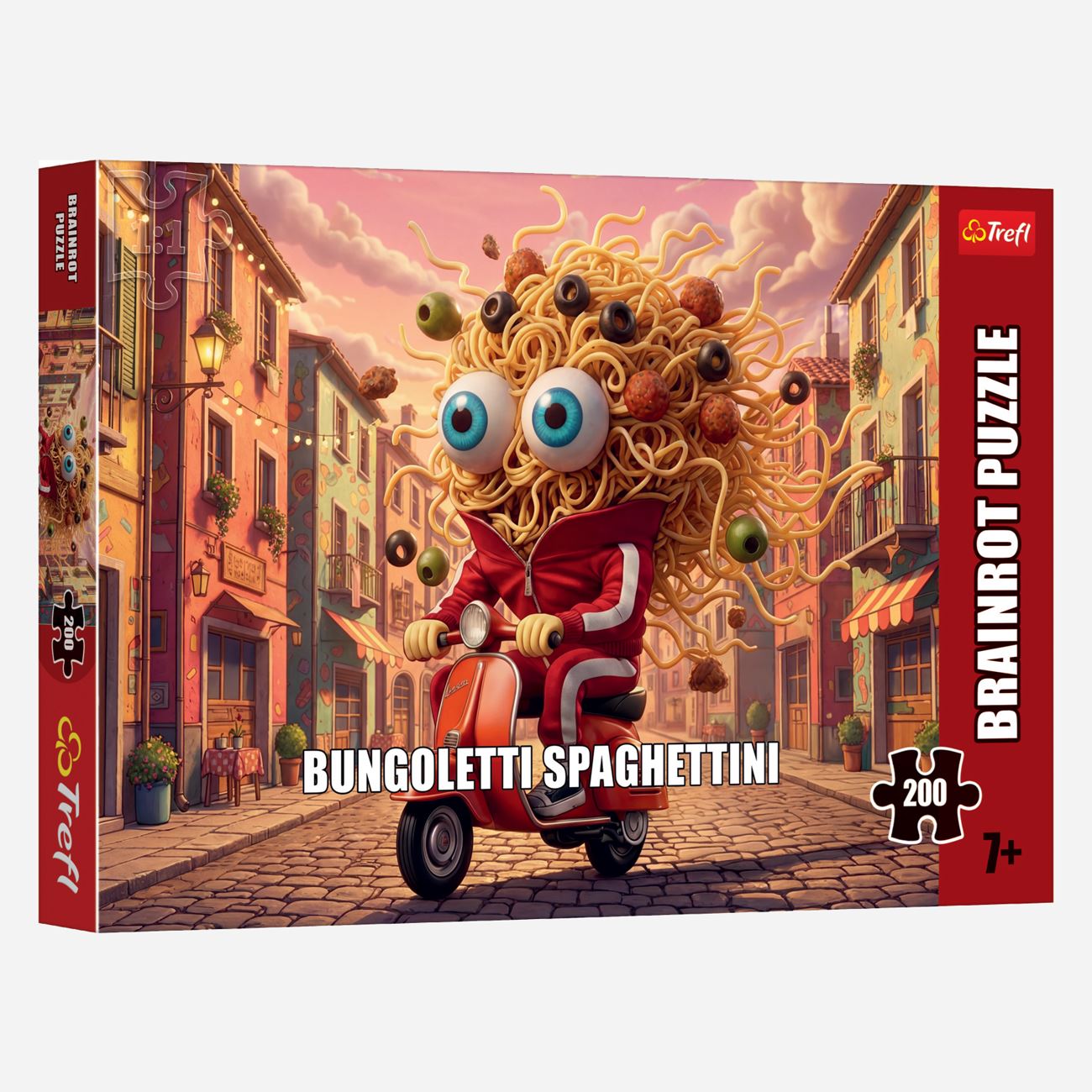 Puzzle Brainrots Bungoletti Spaghettini (200 Piese) - Trefl