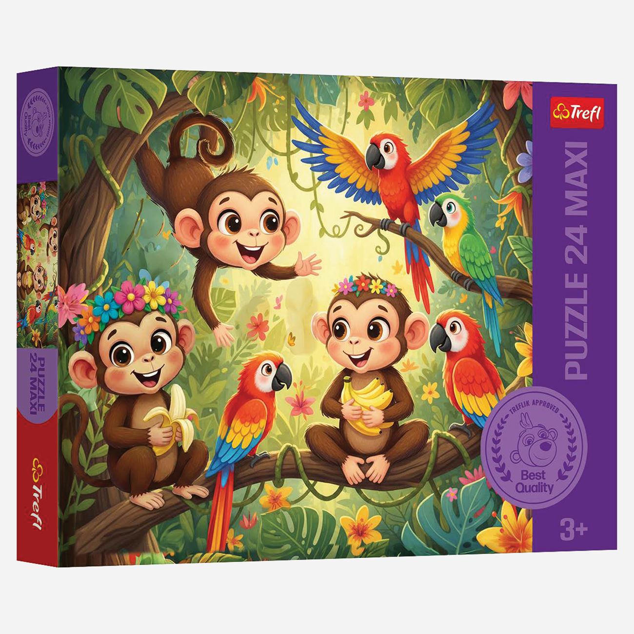 Puzzle Maxi Jungla (24 Piese) - Trefl