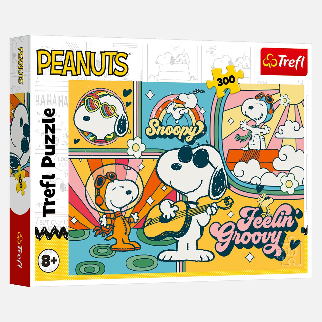 Puzzle Snoopy cu Chitara (300 Piese) - Trefl