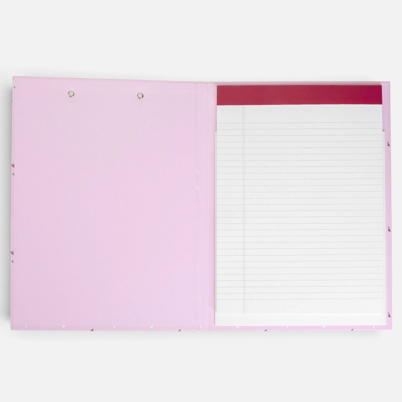 Clipboard A4 Roz cu Cirese si Carnetel Liniat - 40 File - poza 2