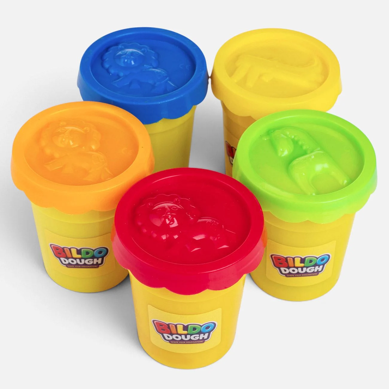 PLASTILINA SET BORCANE 5X135G DIVER - poza 2