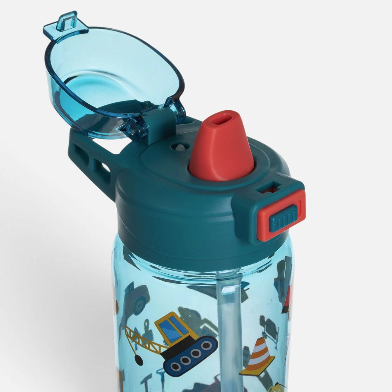 Sticla de Apa pentru Copii Pop-Up Vehicule 600ml - poza 2