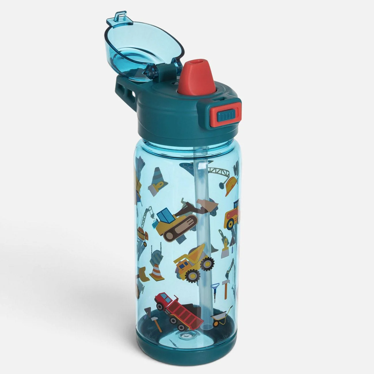Sticla de Apa pentru Copii Pop-Up Vehicule 600ml - poza 3