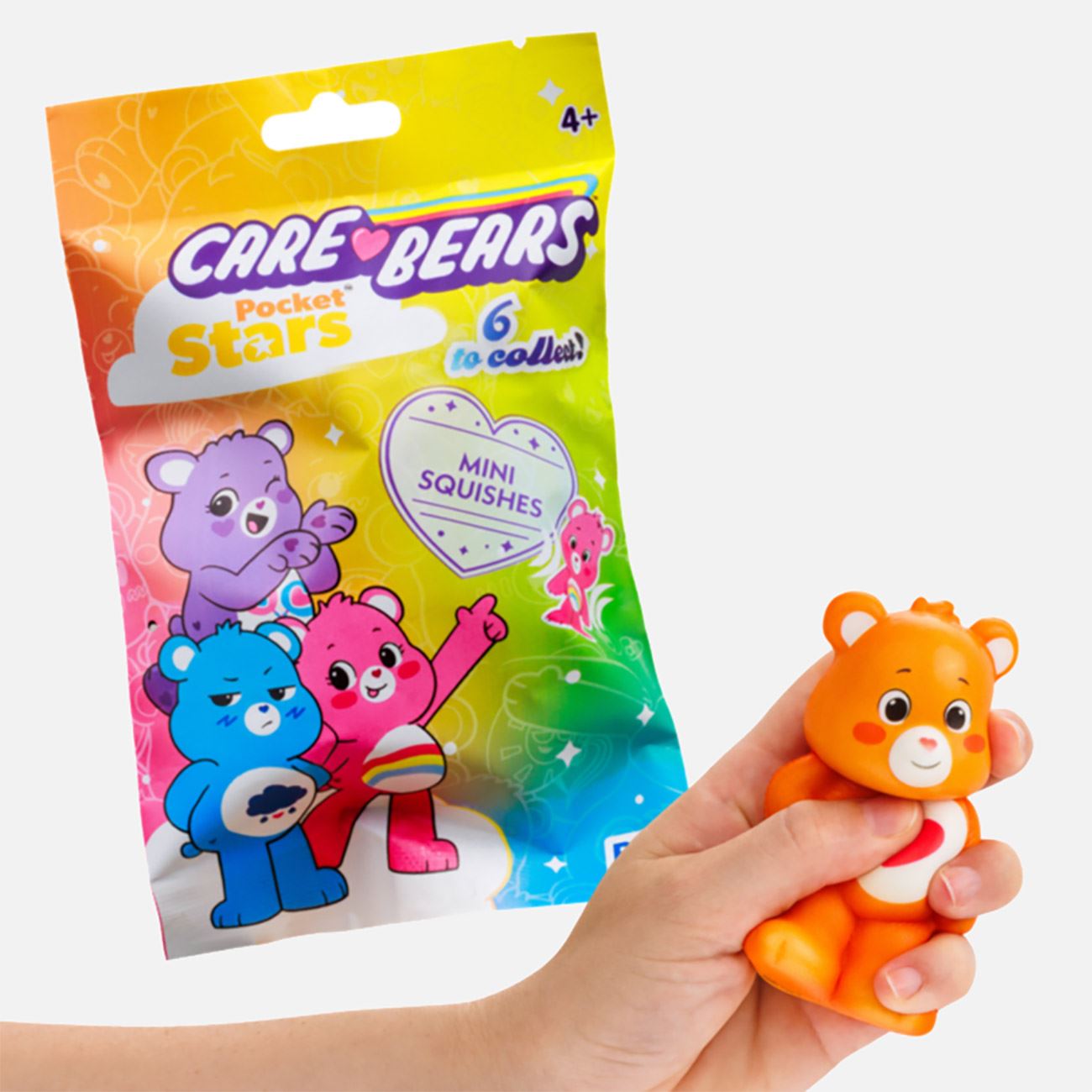 Figurina Squishy Care Bears 10cm (Blind Bag) - Giochi Preziosi