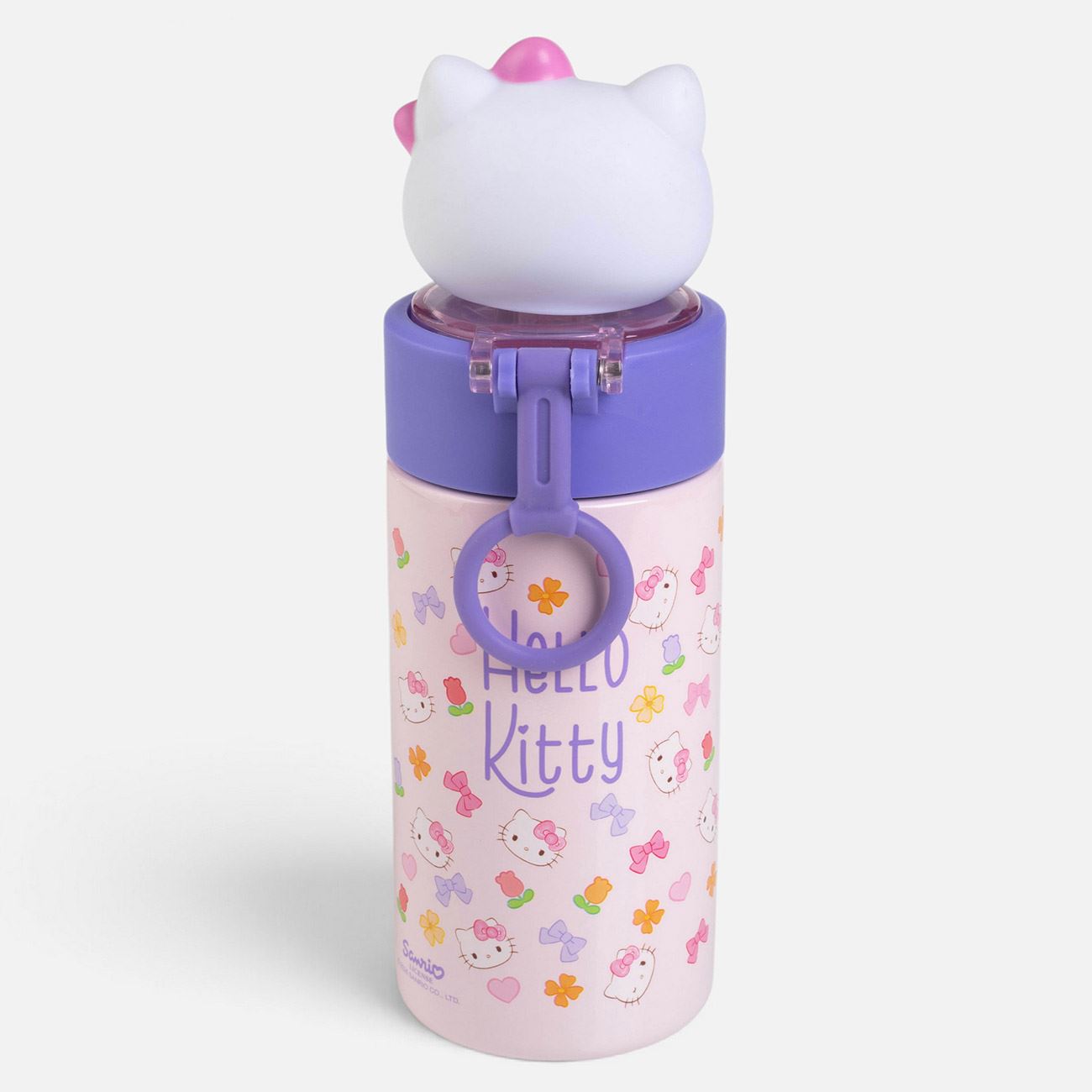 Sticla Termica pentru Copii din Inox Pop Up cu Design 3D Hello Kitty 350ml - poza 5