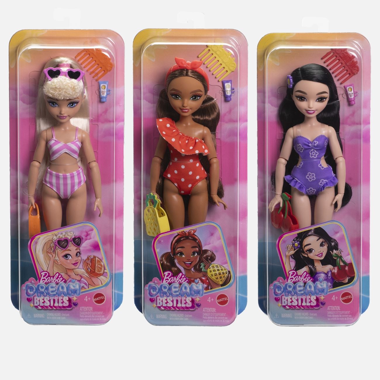 Barbie Dream Besties in Costum de Baie - Giochi Preziosi - poza 2