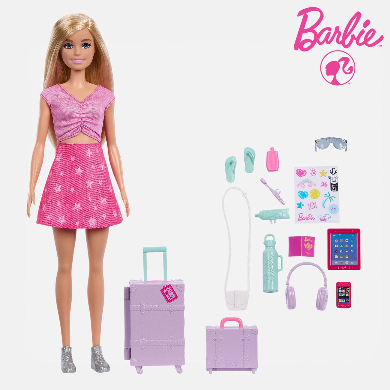 Papusa Barbie Malibu - Aventuri Fara Sfarsit - Mattel