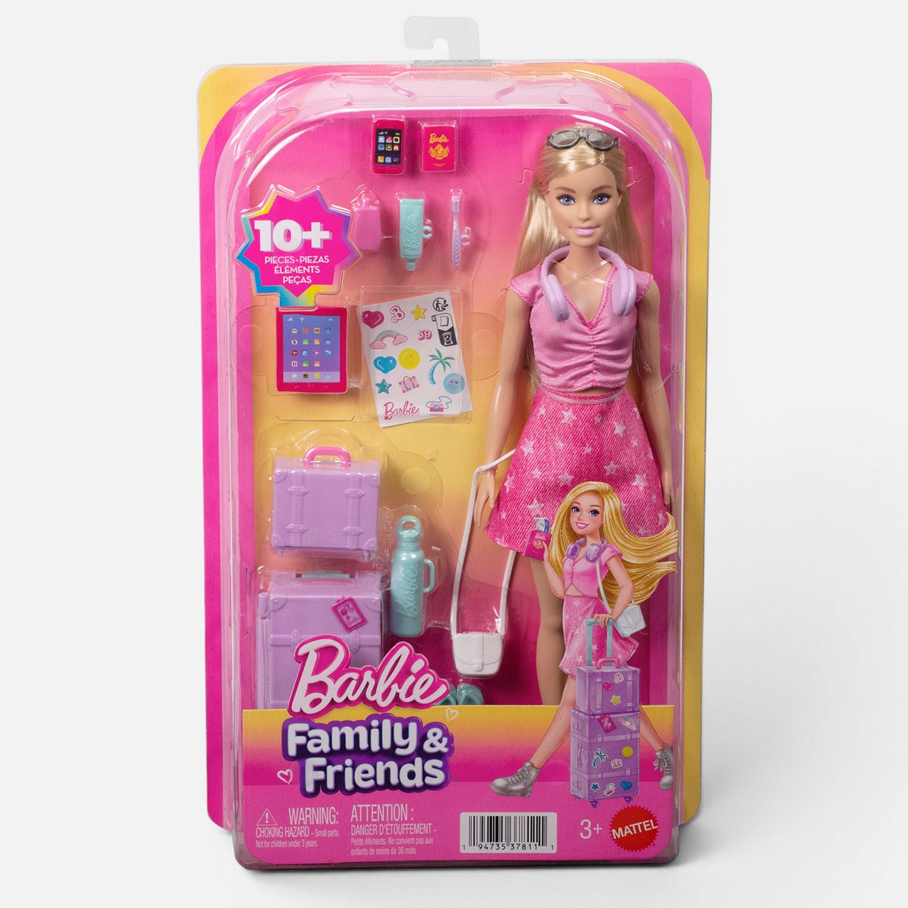 Papusa Barbie Malibu - Aventuri Fara Sfarsit - Mattel - poza 4