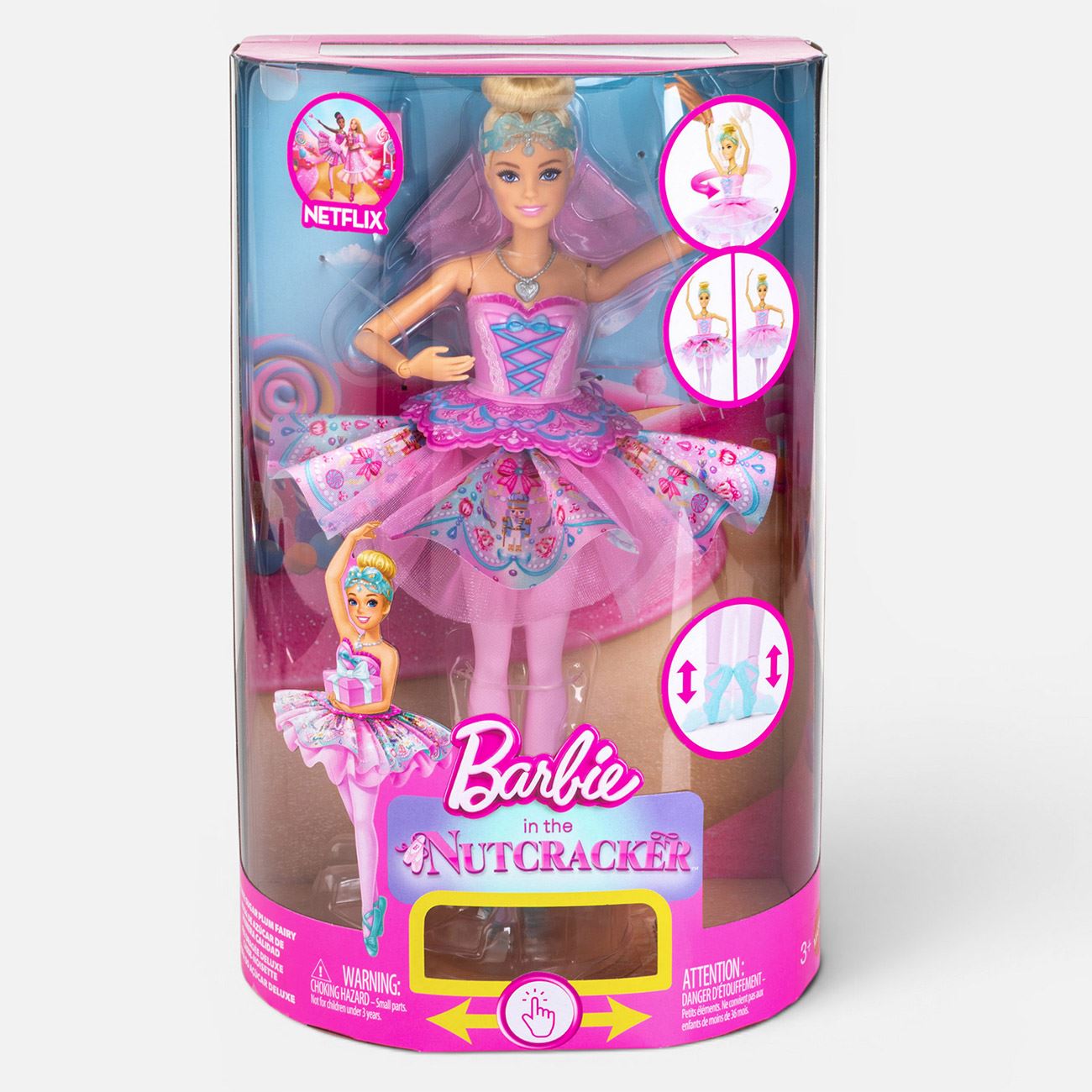 Papusa Barbie Spargatorul de Nuci - Clara Deluxe Mattel - poza 6