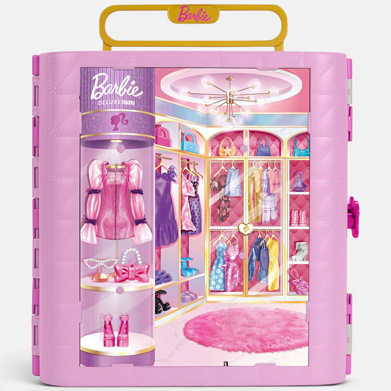 Garderoba Barbie Deluxe - Mattel - poza 4