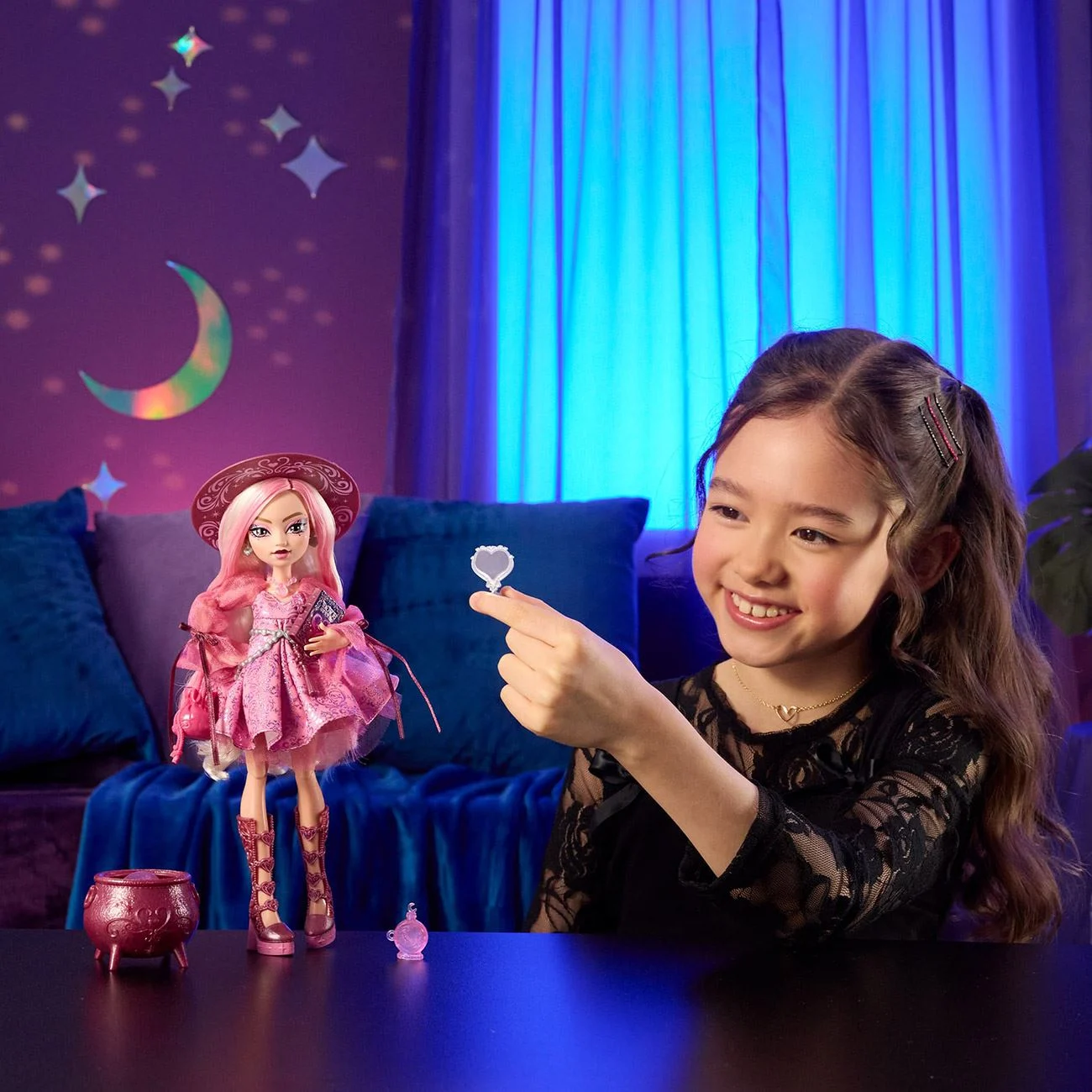 Papusa Monster High Moonspell Magic Carina Vrajitoarea Iubirii - Mattel - poza 3