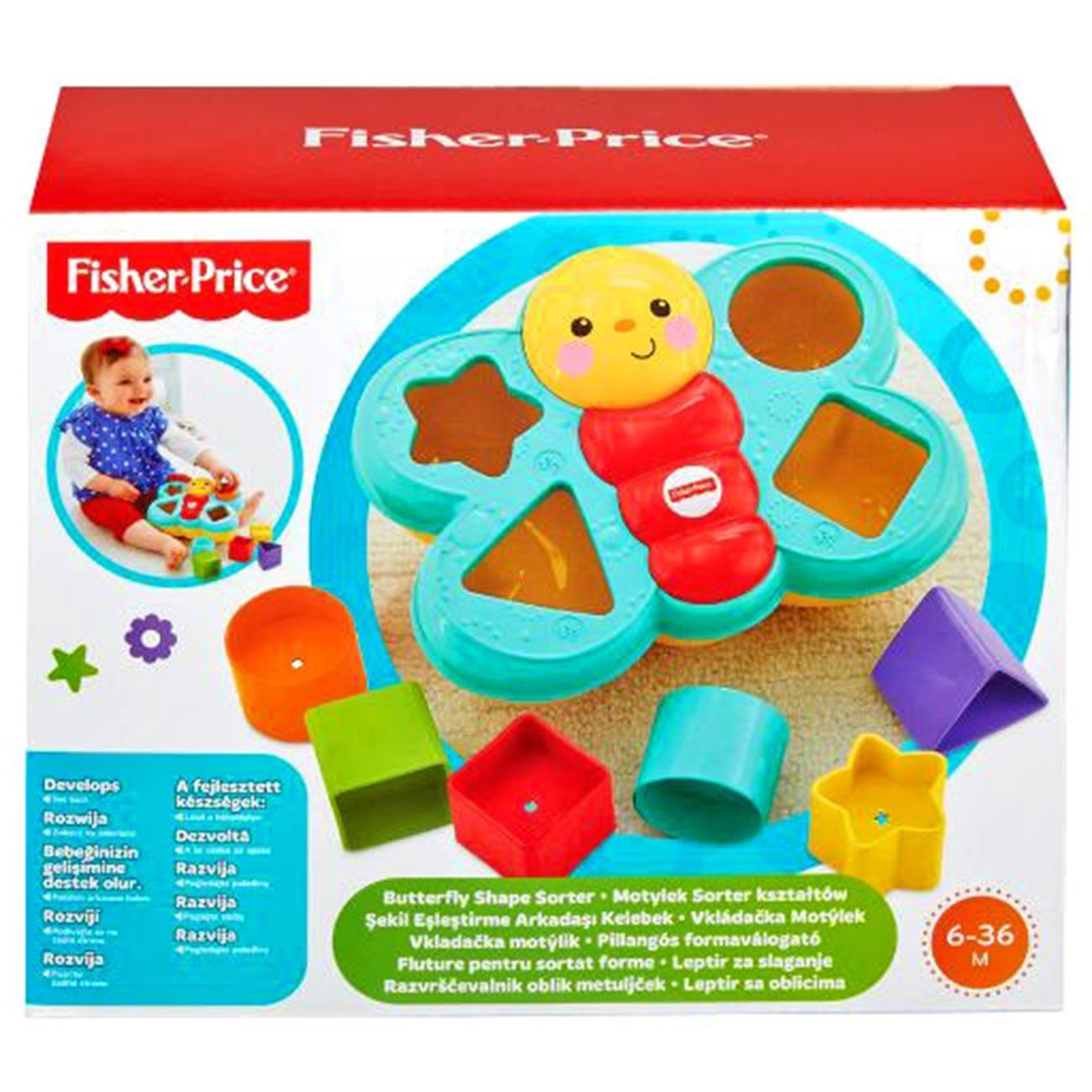 Joc de Indemanare cu Forme - Fisher Price - poza 2