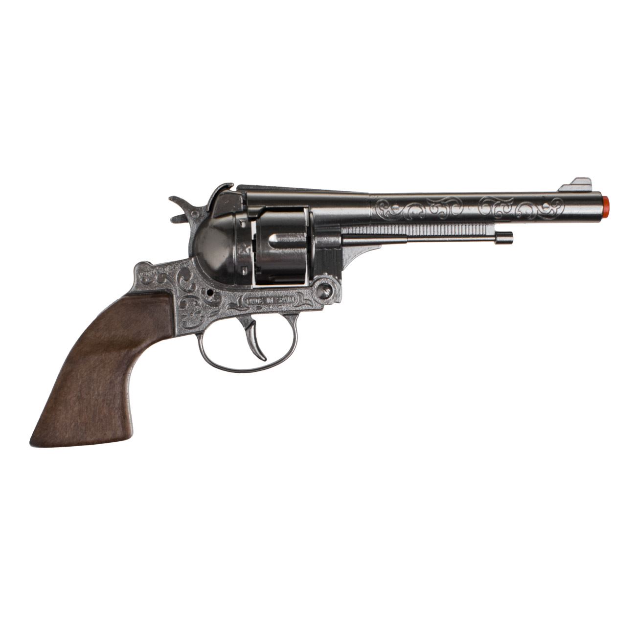 Pistol Revolver Cowboy cu Capse (12 gloante)