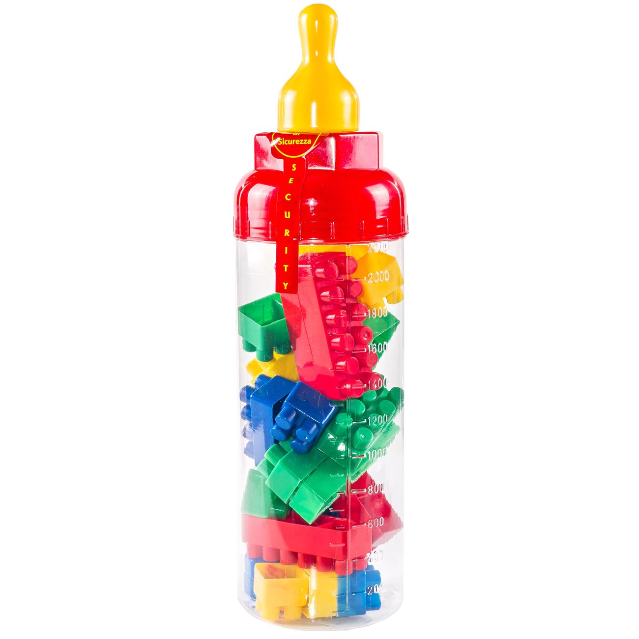 Cuburi de Constructie in Biberon 25 de piese