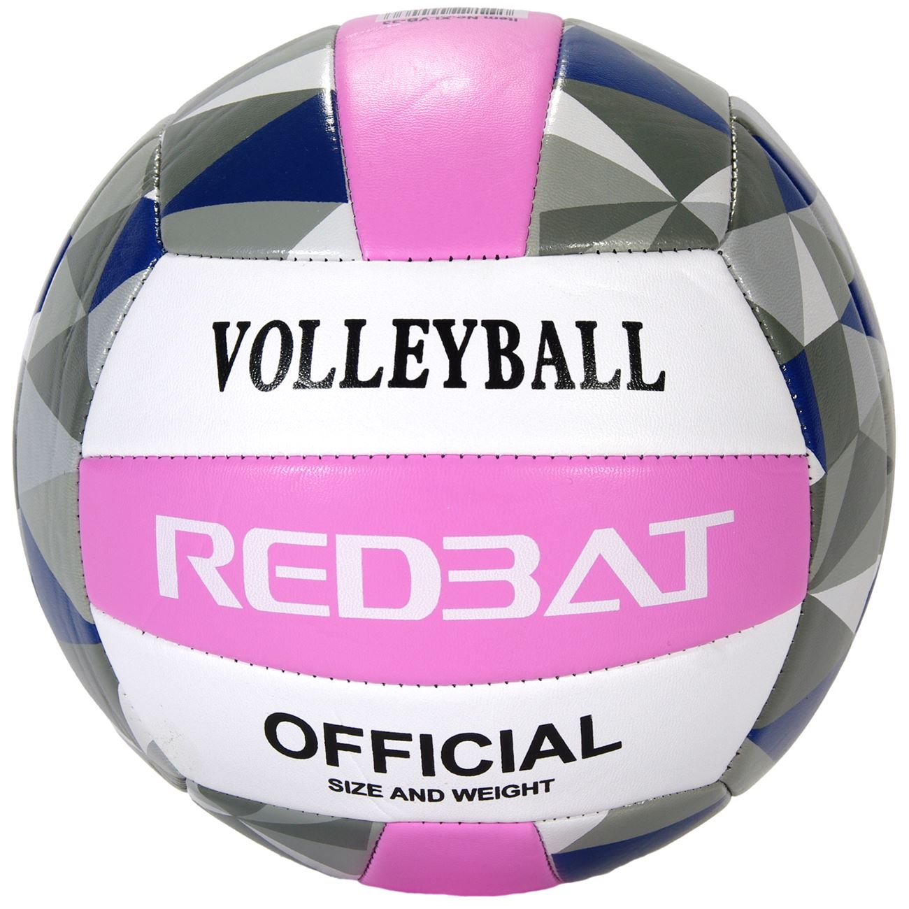 Minge de Volei Roz Alba Gri Nr. 5