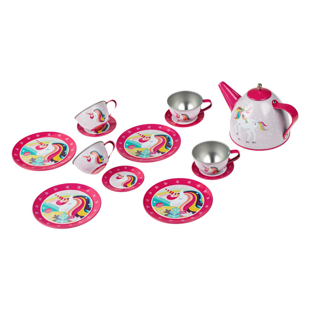 Set de Joaca Metalic Ceai - 13 piese
