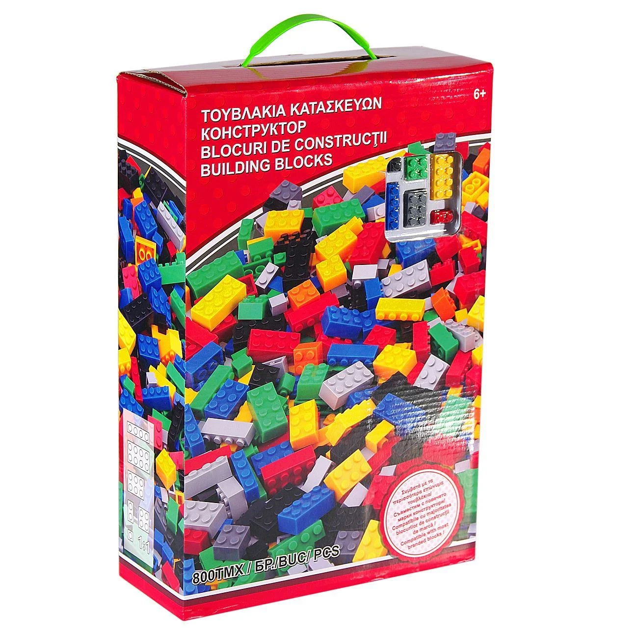 Cuburi de Constructie Basic 800 de Piese