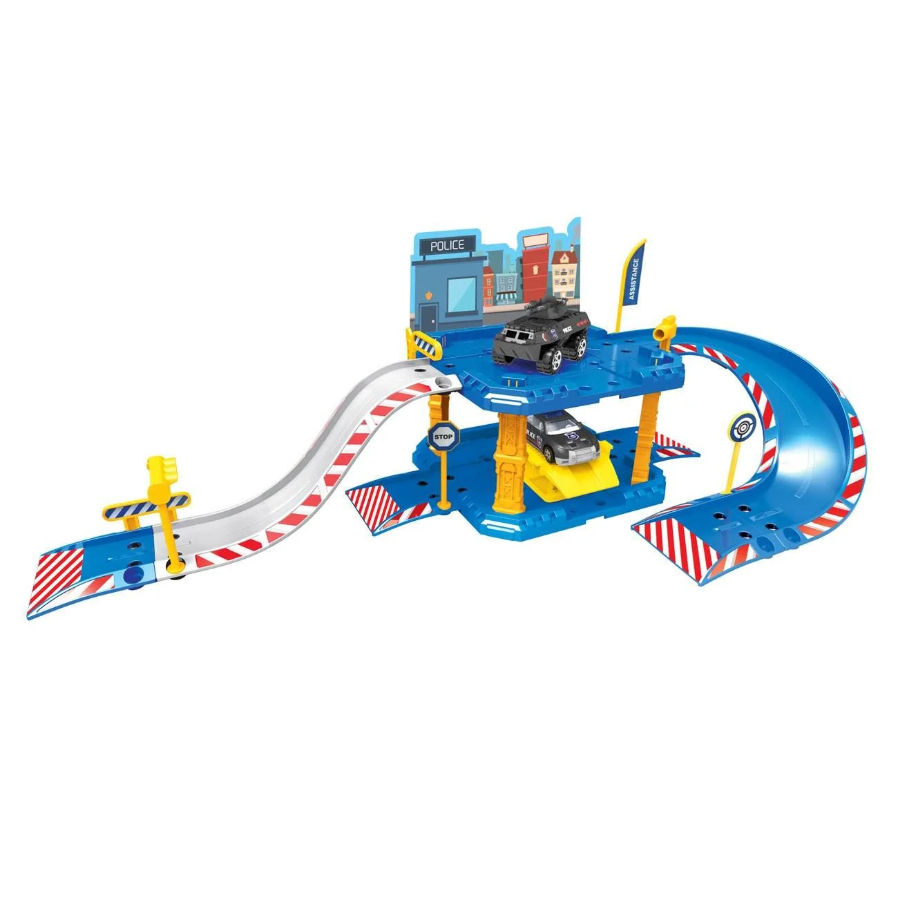 Garaj Politie 1:64 - 40buc