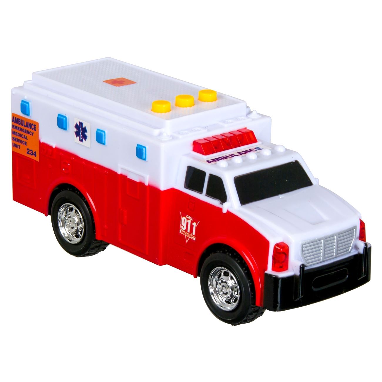 Ambulanta cu Sunet & Lumina 16cm