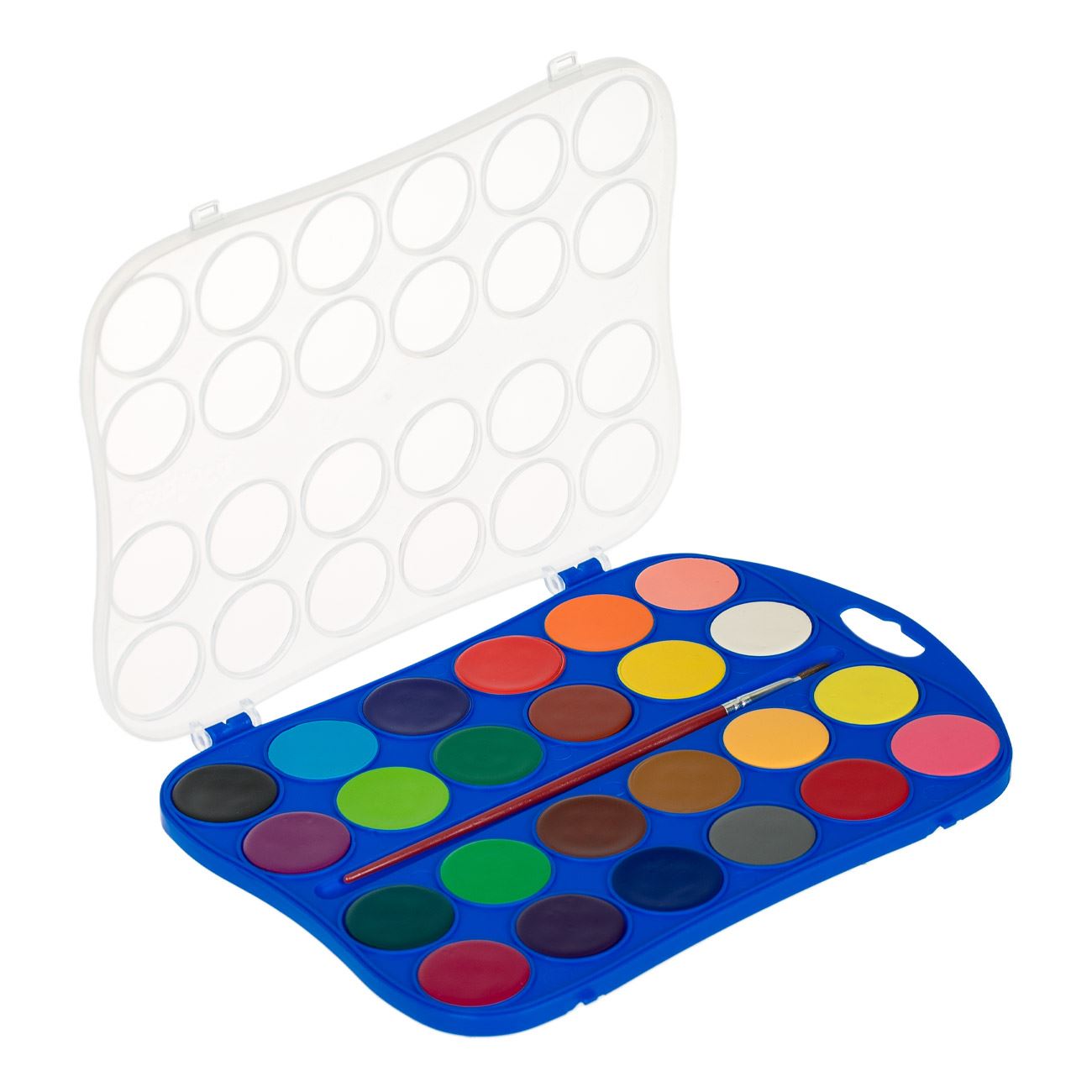 Paleta cu Acuarele Carioca & 1 Pensula - 24buc - poza 2